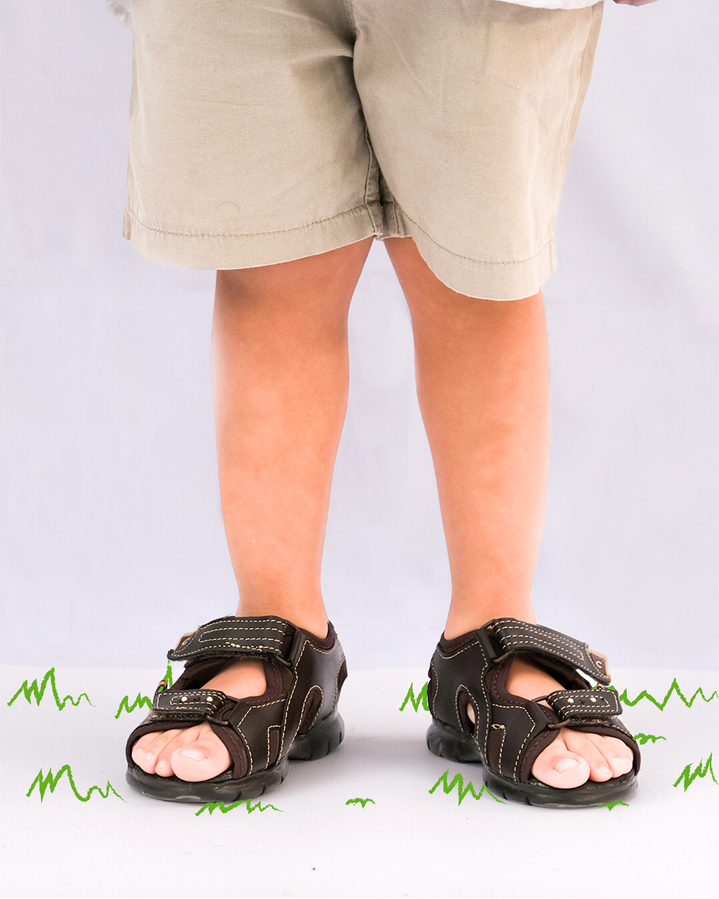 Sandalia Niño 2570 Piel Café