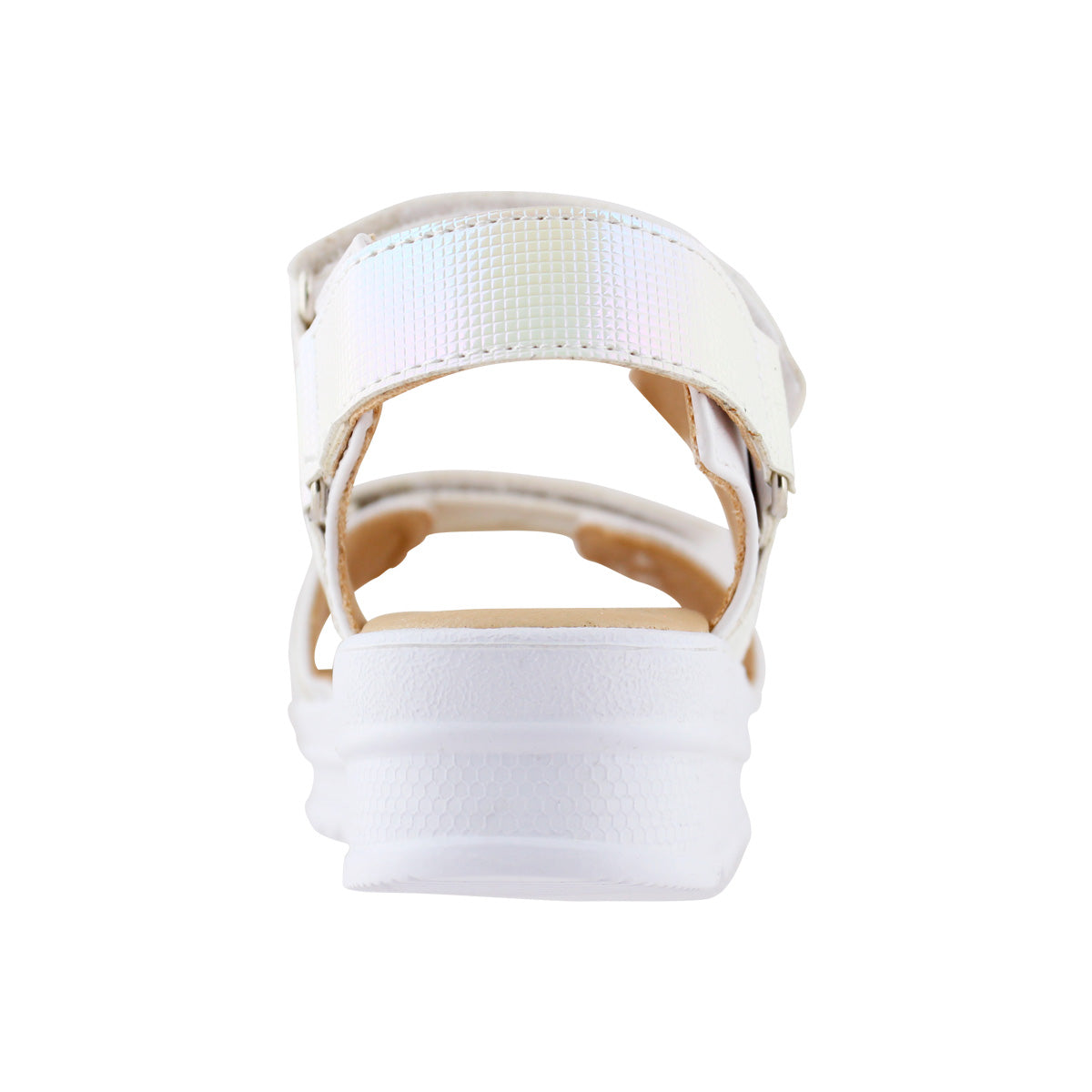 Sandalia Niña 20250 Blanco Velcro