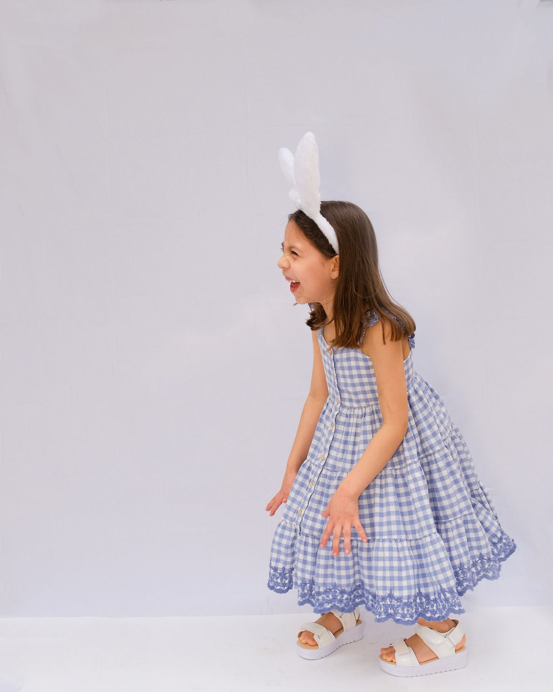 Sandalia Niña 20250 Blanco Velcro