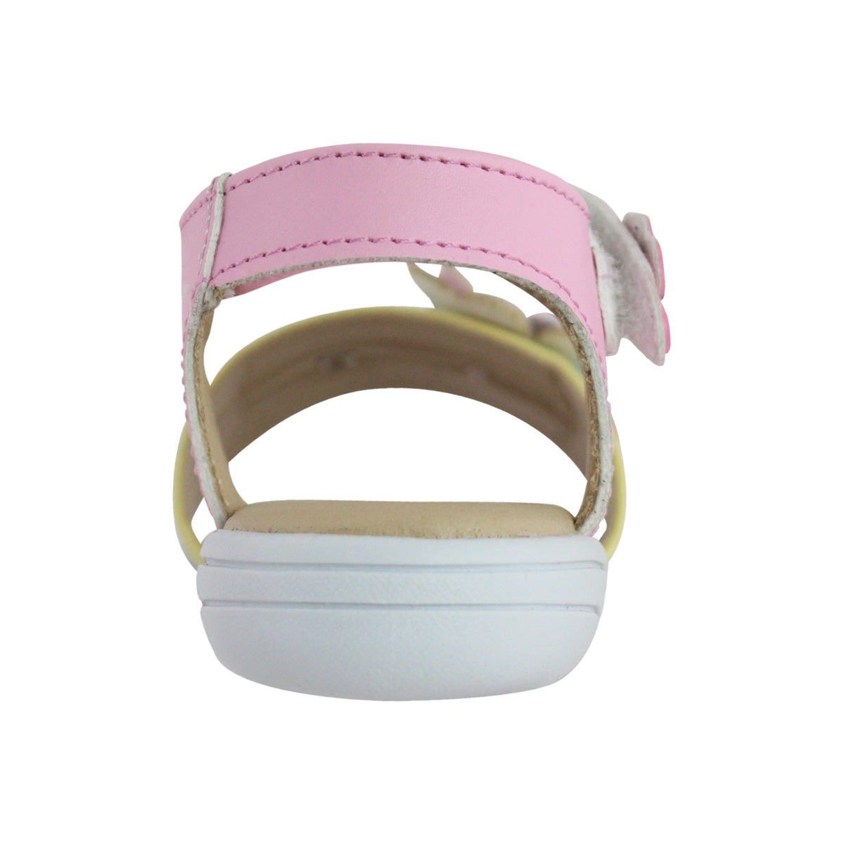 Sandalia Niña 20403 Rosa Pastel con Mariposa