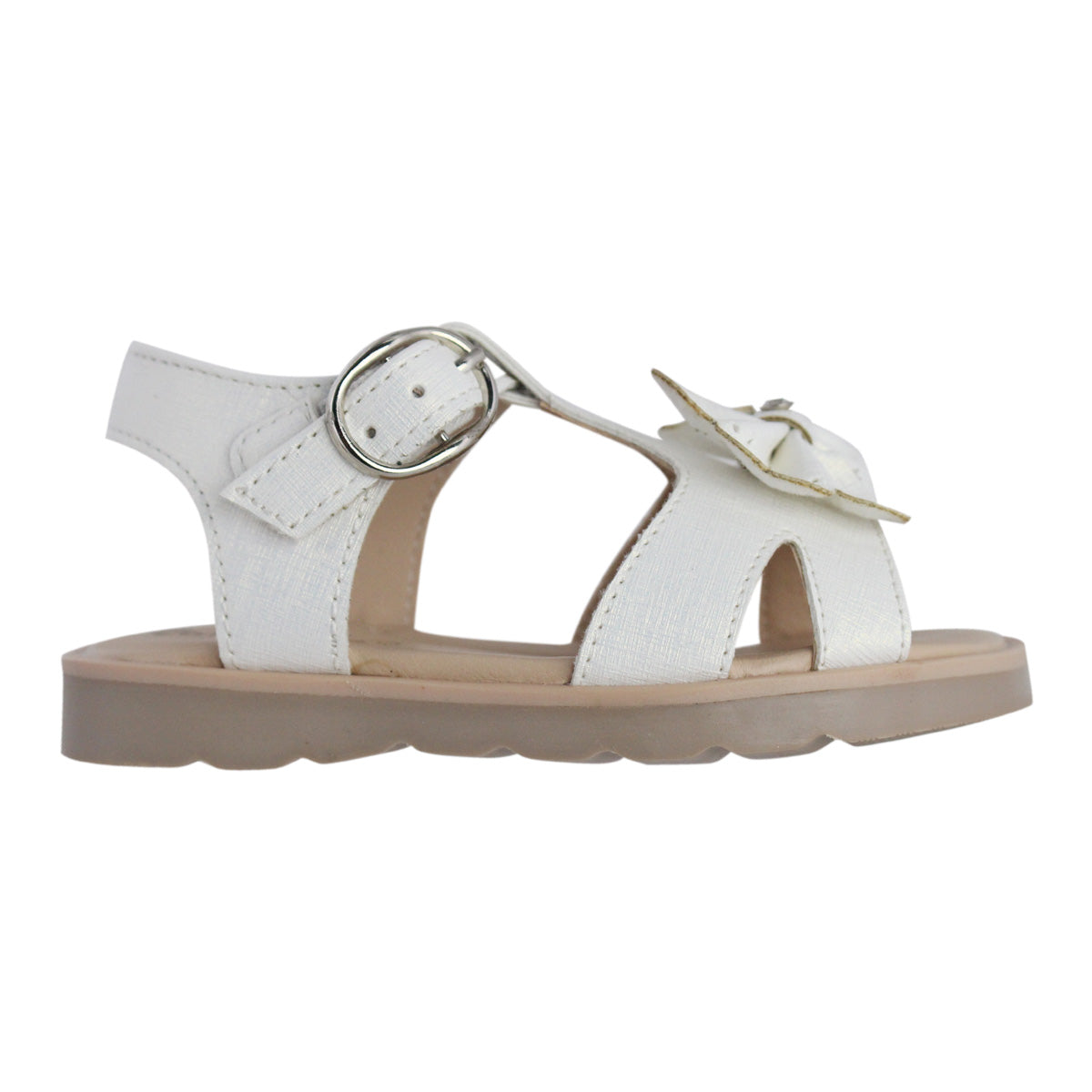 Sandalia Niña 20592 Beige con Moño