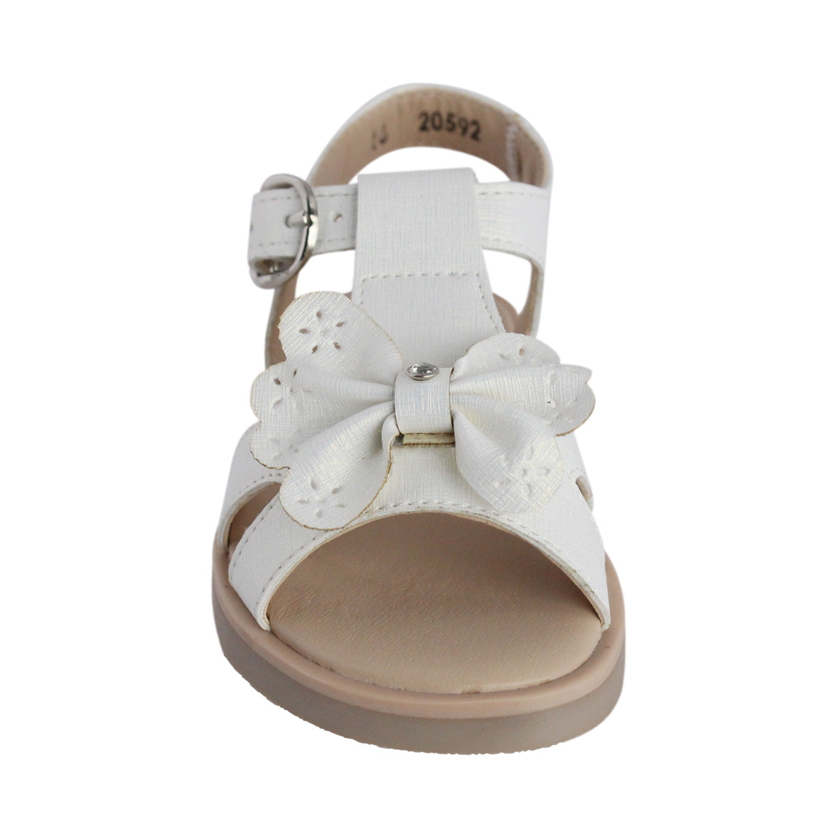 Sandalia Niña 20592 Beige con Moño
