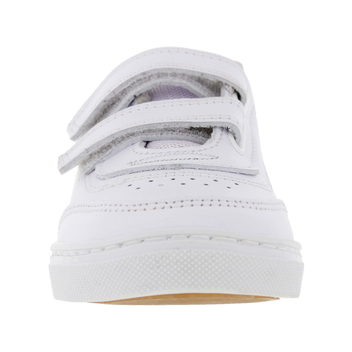 Tenis Escolar 32072 Piel Blanco