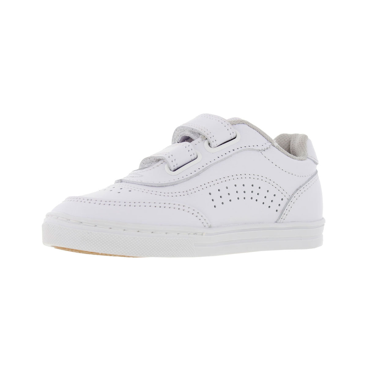 Tenis Escolar 32072 Piel Blanco