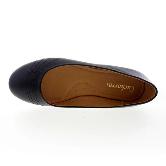 Balerina Escolar Niña 3310 Piel Negro