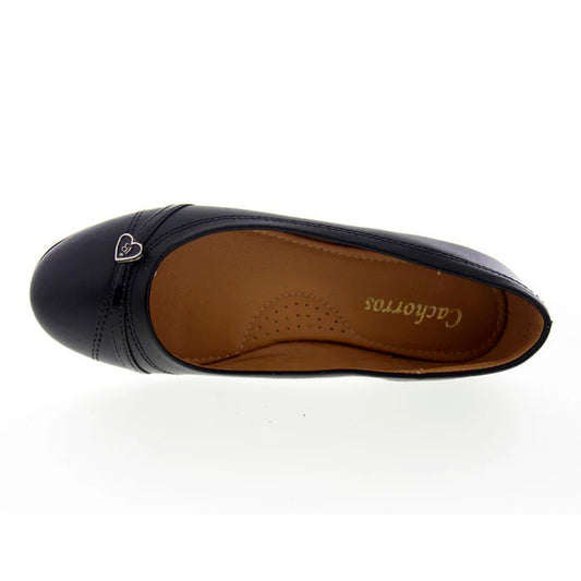 Balerina Escolar Niña 3311 Piel Negro