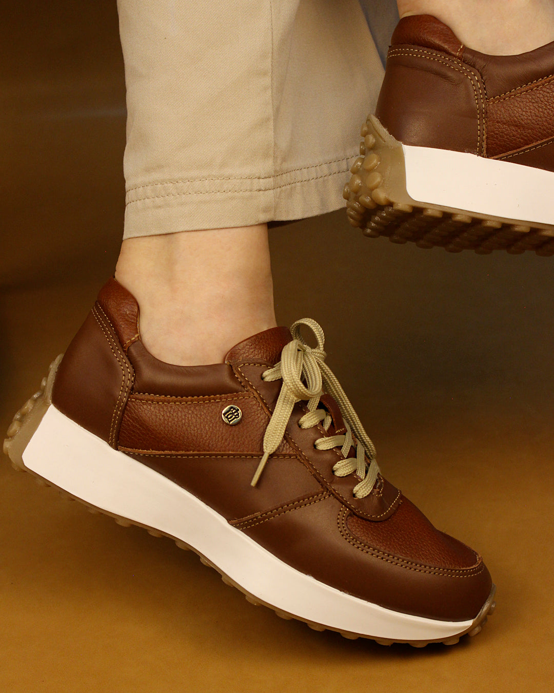 Tenis Dama 35000 Davina Piel Shedrón