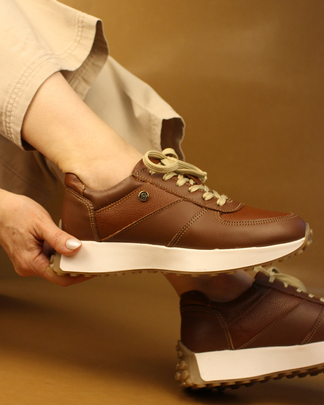 Tenis Dama 35000 Davina Piel Shedrón