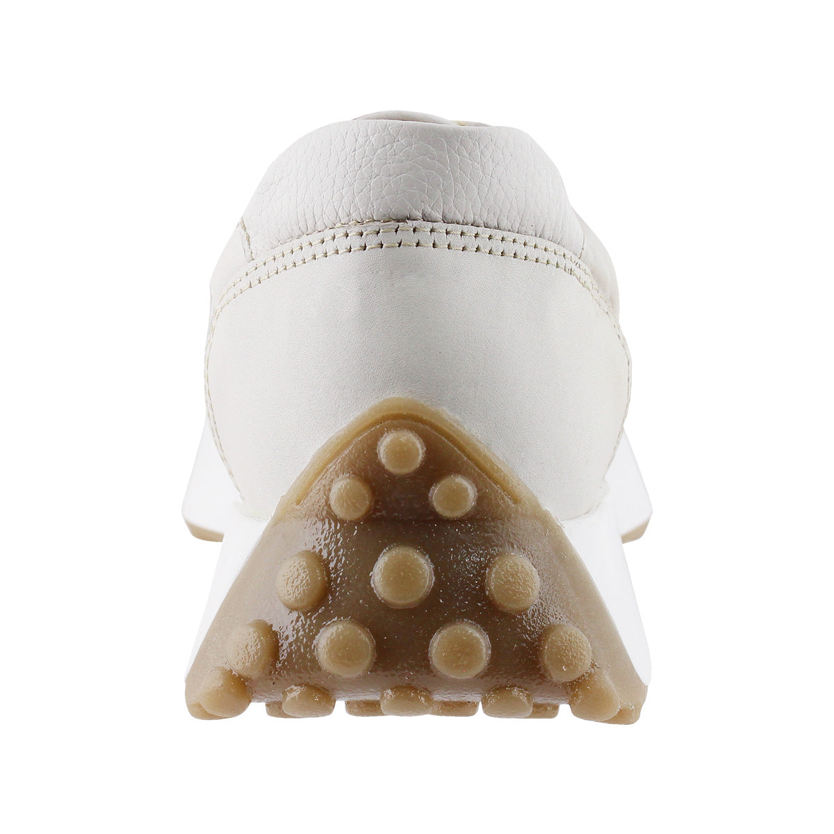 Tenis Mujer 35000 Davina Piel Beige con Cintas