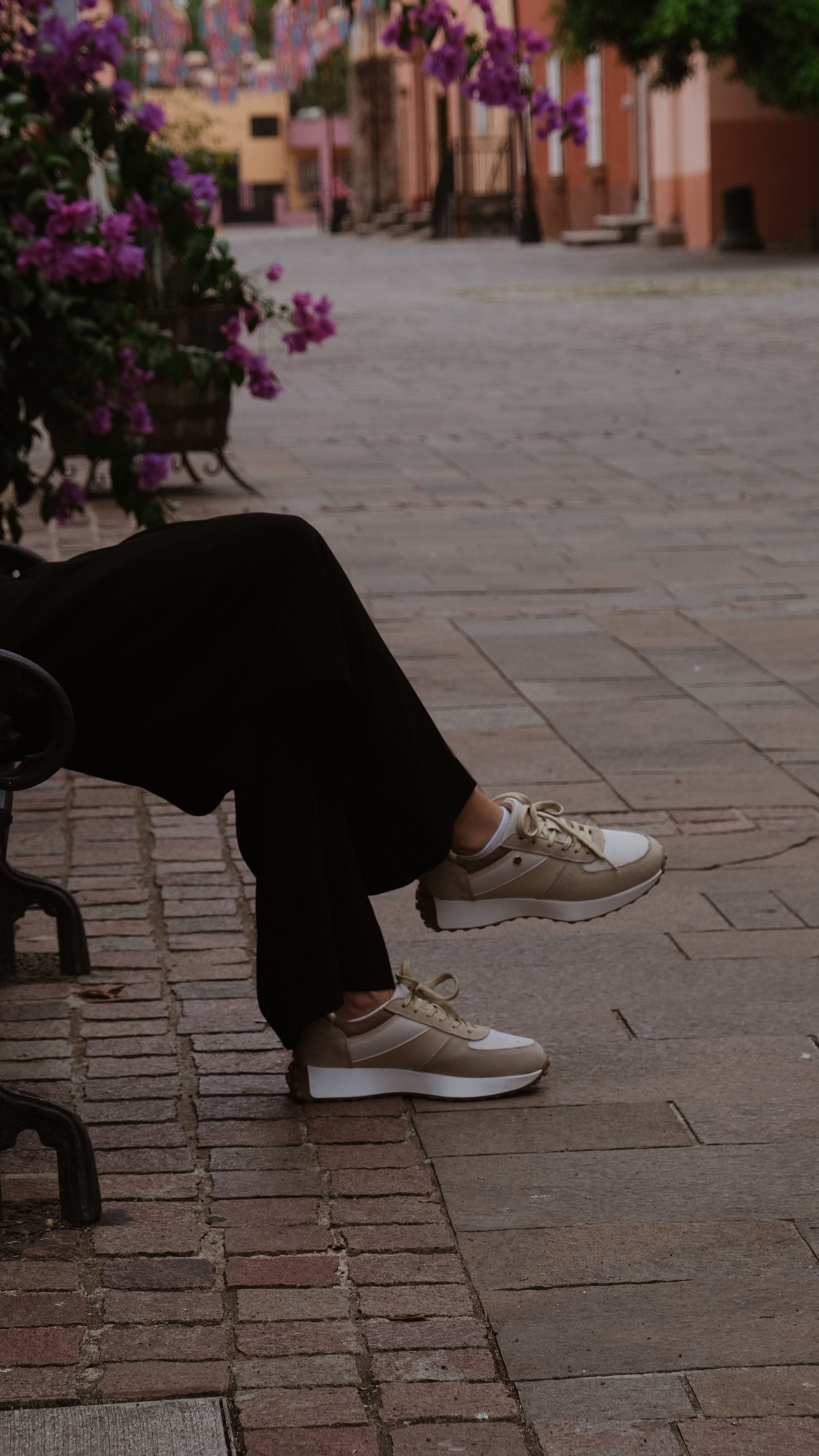 Tenis Dama 35010 Davina Gamuza Late