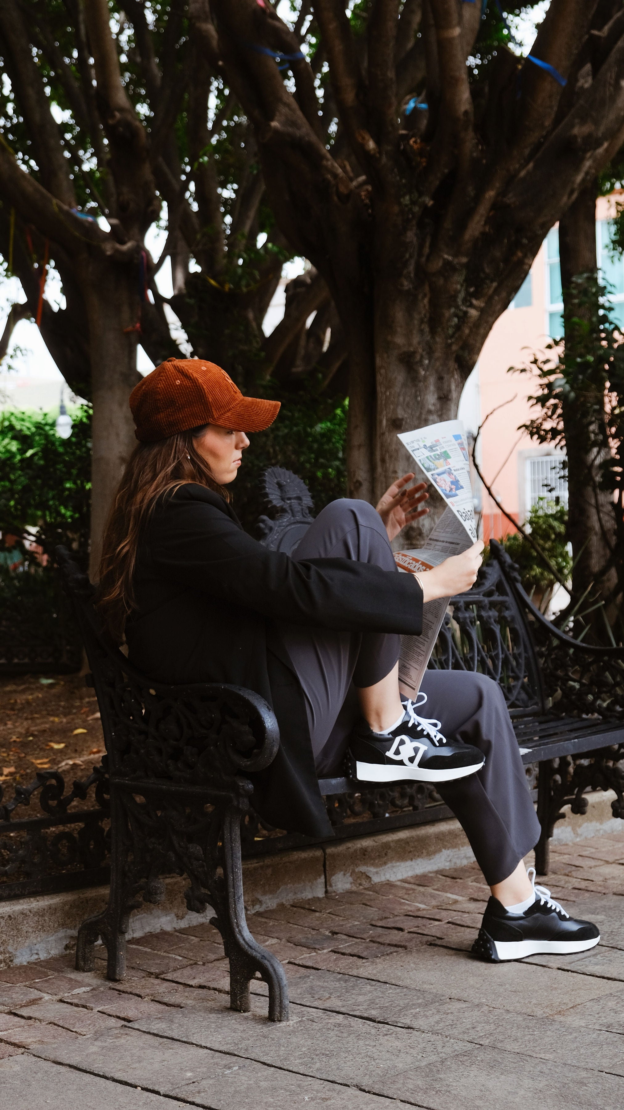 Tenis Dama 35020 Davina Negro