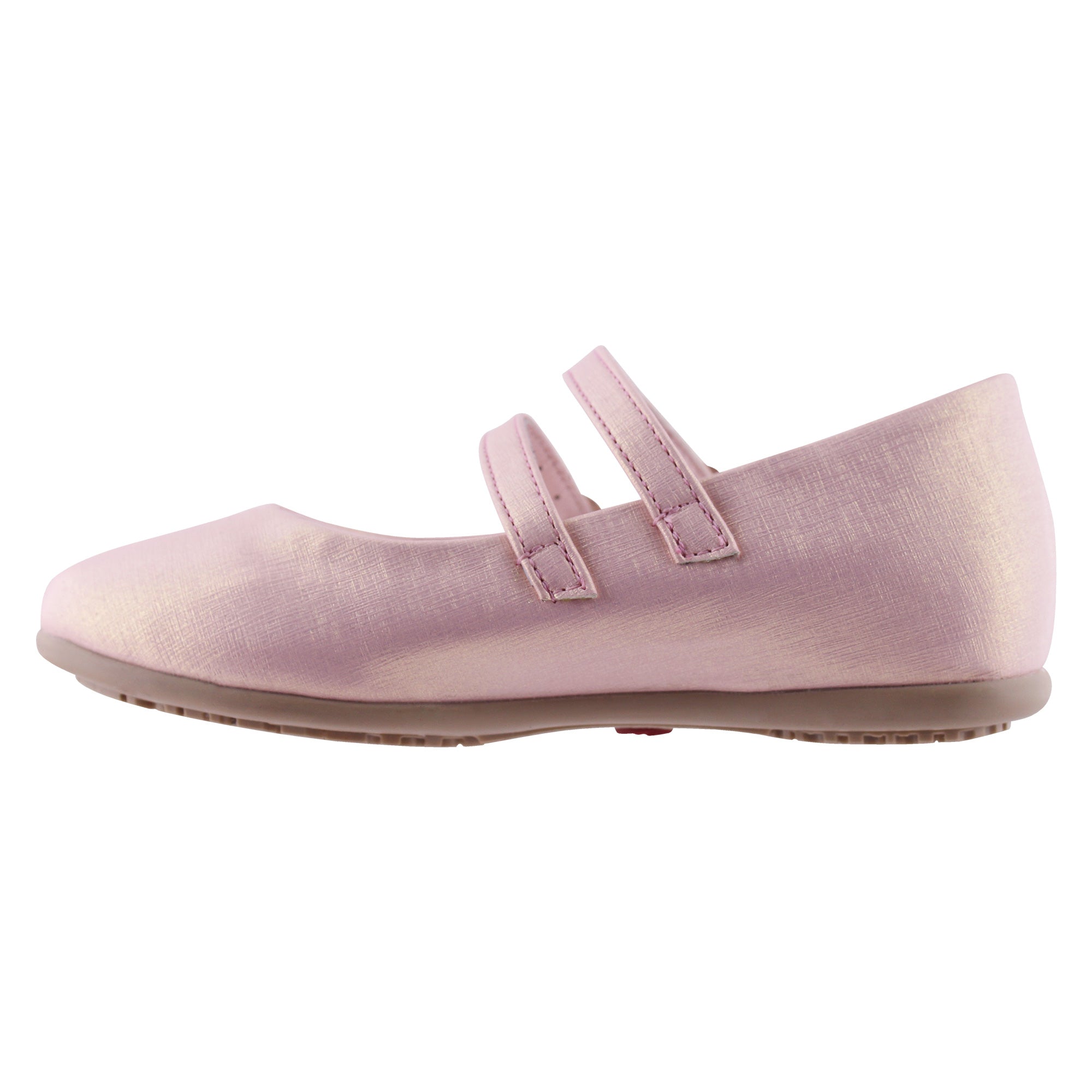 Balerina Casual Niña 3825 Rosa doble Hebilla