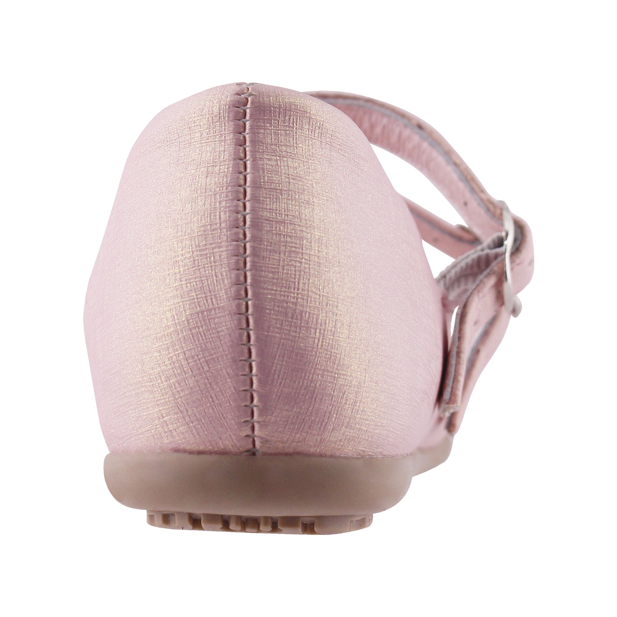 Balerina Casual Niña 3825 Rosa doble Hebilla