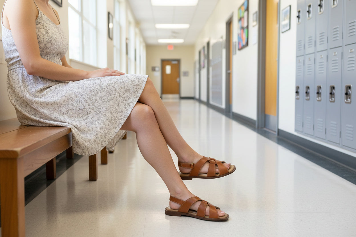 Sandalia Mujer 4515 Piel Café Miel