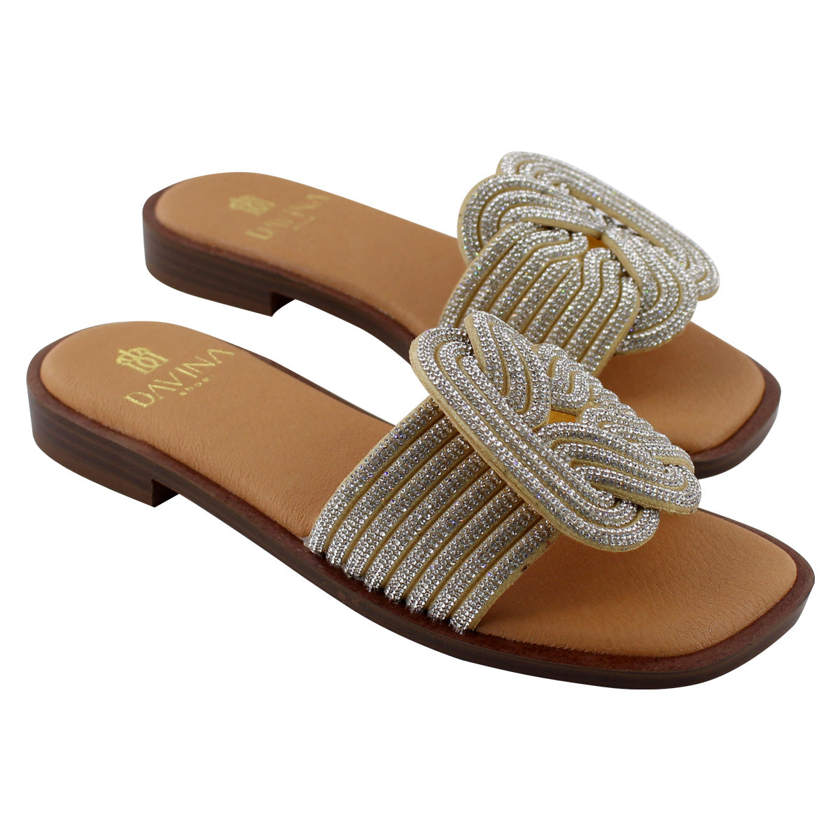 Sandalia Dama 4545 Davina Cloe Beige