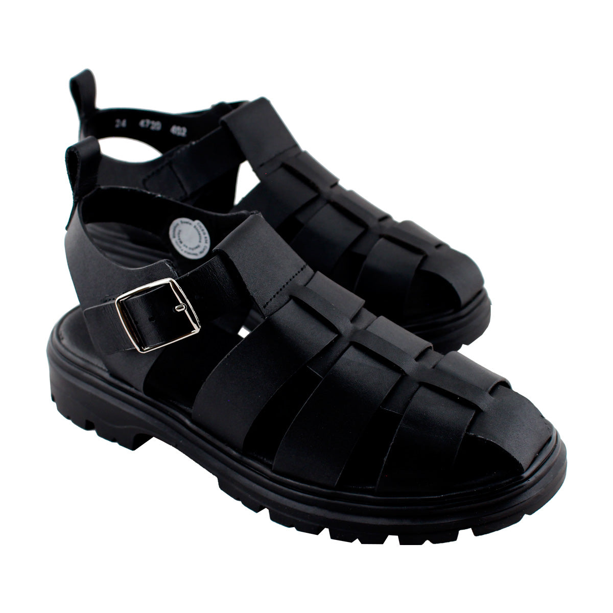 Sandalia Dama 4720 Davina Piel Negro