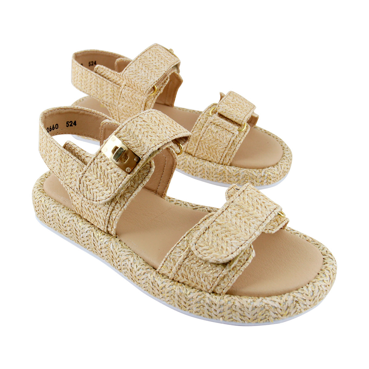 Sandalia Dama 4827 Davina Beige Yute
