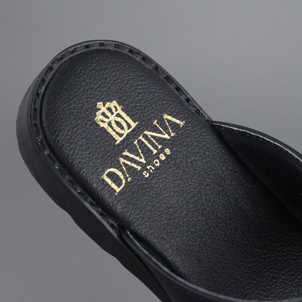 Sandalia Mujer 4865 Negro con doble Hebilla