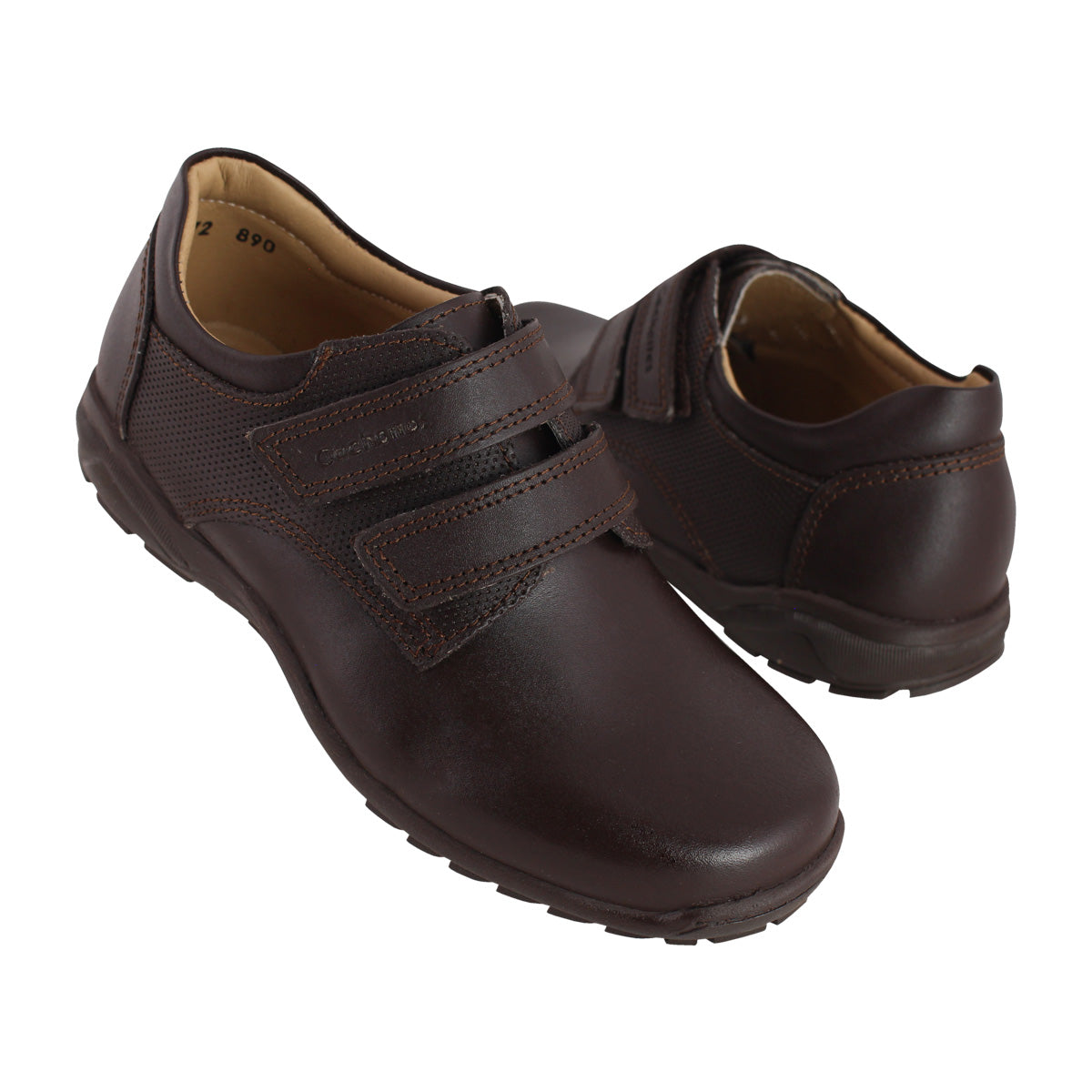 Escolar Niño 5072 Piel Café