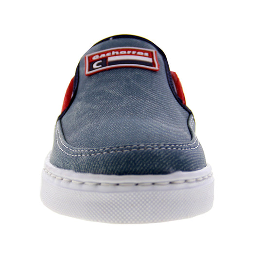 Tenis Niño 525 Azul Mezclilla con Elastico