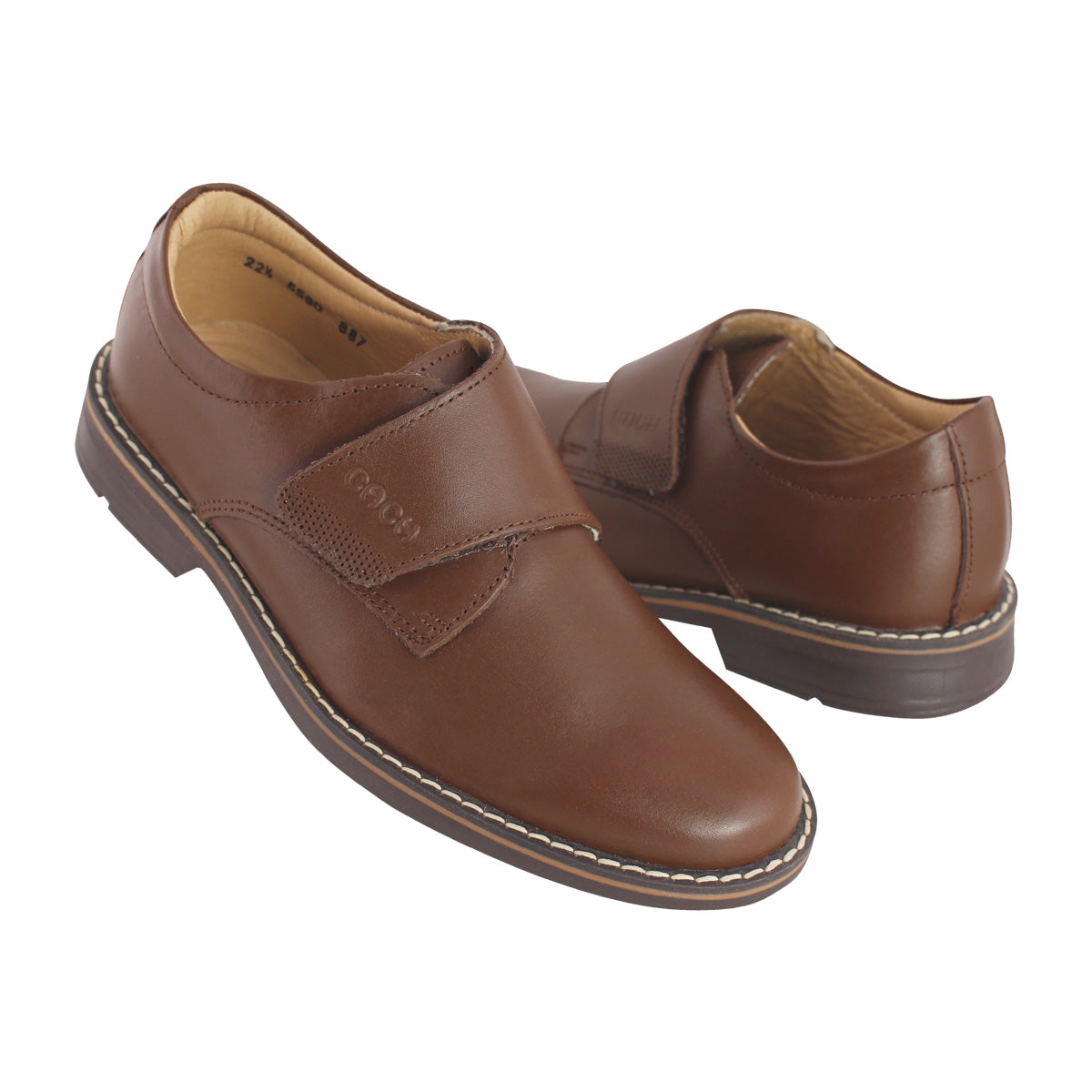 Mocasín Casual Hombre 5580 Piel Café