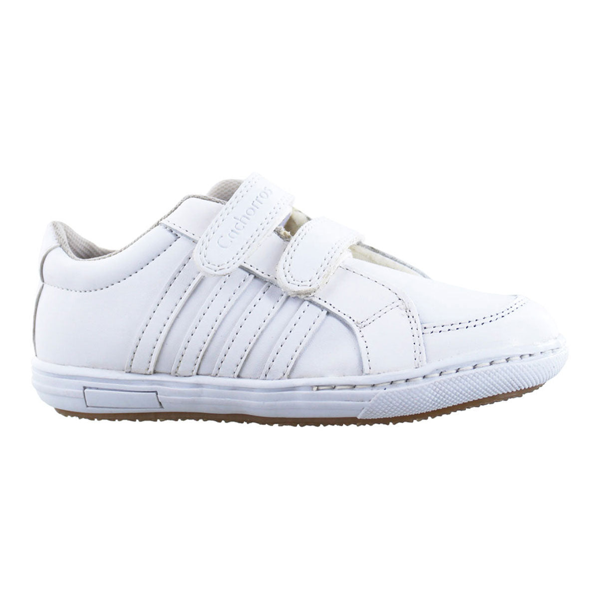 Tenis Escolar 594 Piel blanca