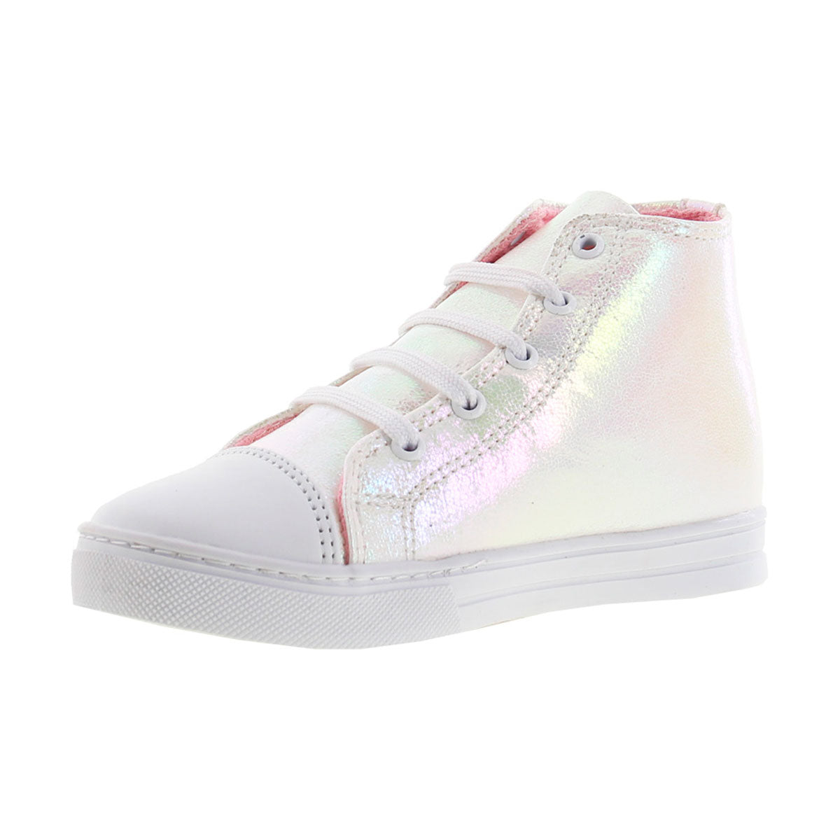 Tenis Niña 603 Blanco Corona Bordada