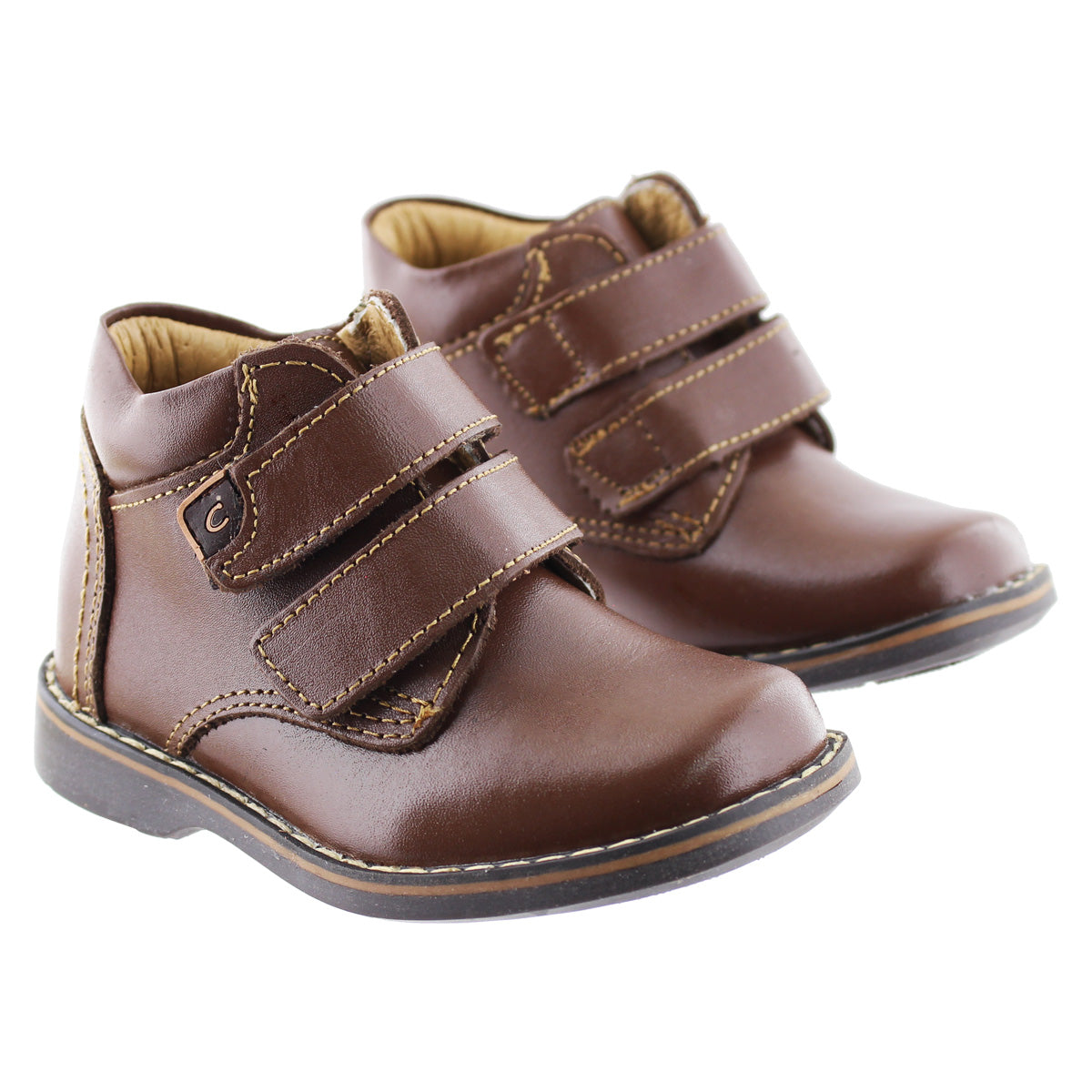 Botín Niño 6142 Piel Café