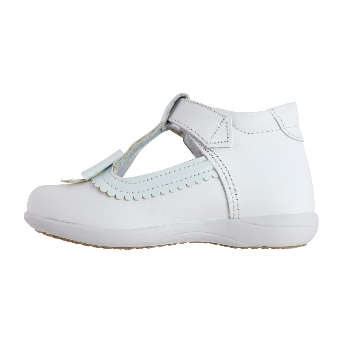 Botita Niña 6727 Piel Blanca