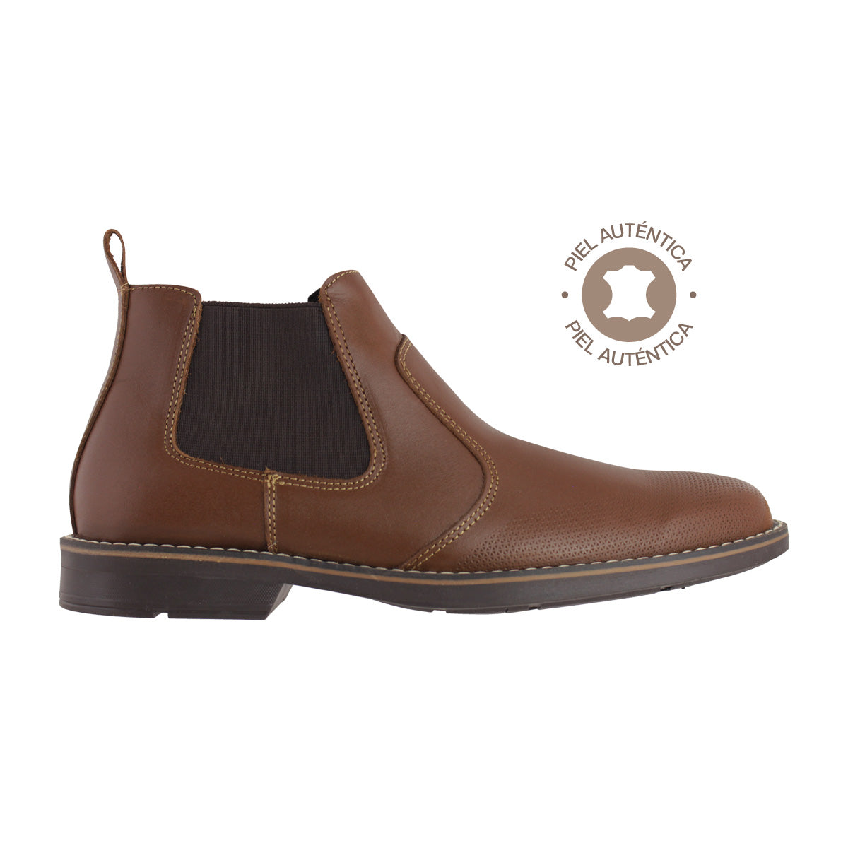 Botín Caballero 7012 Piel Shedrón