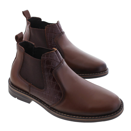 Bota Caballero 7013 Piel Cafe