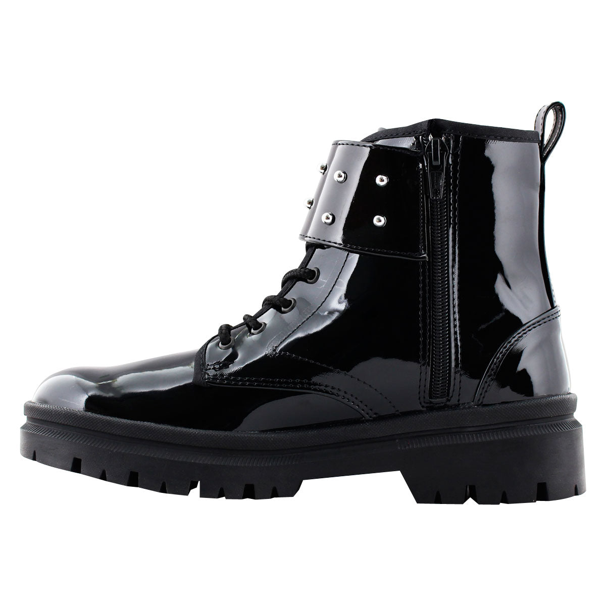 Botín Niña 72055 Charol Negro