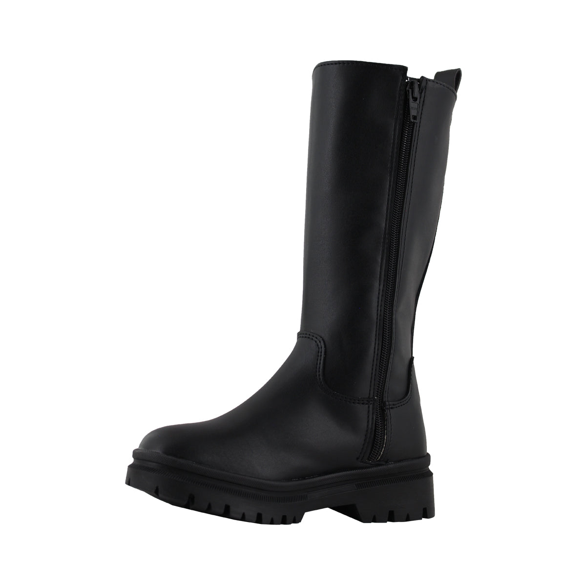 Bota Niña 72515 Negro con Cierre