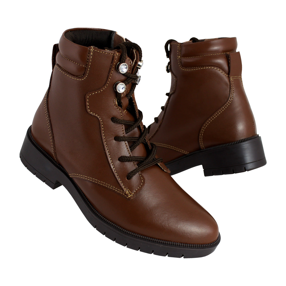 Botín 72700 Davina Piel Café