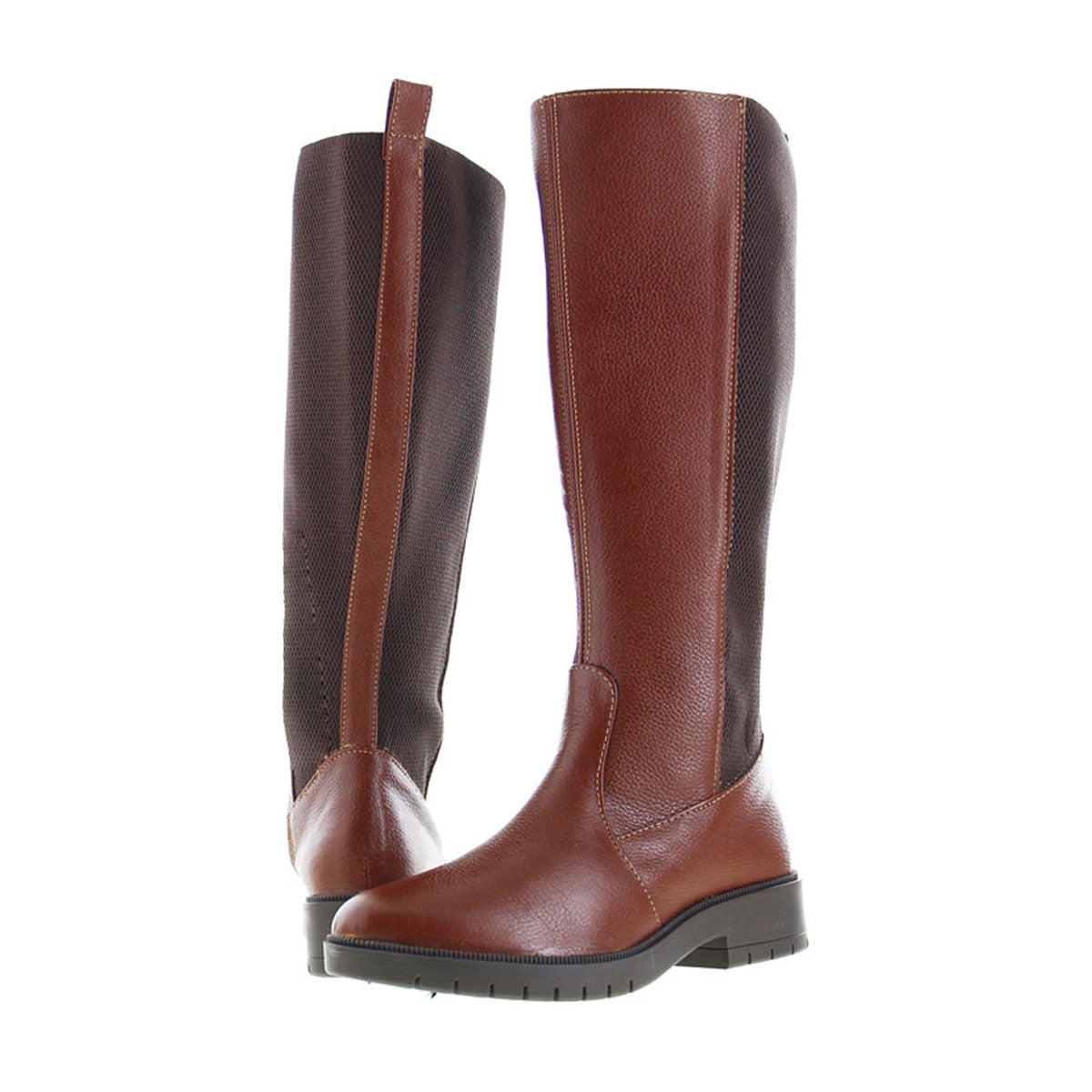 Bota Alta 73656 Davina Piel Café Claro (Shedron)