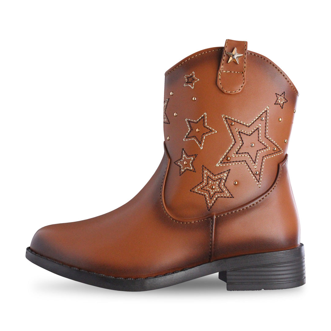 Bota Vaquera Niña 74007 Café