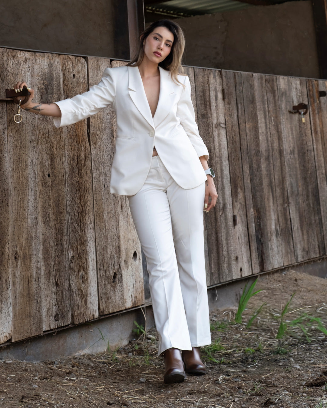 Botín Dama 74152 Davina Piel Shedrón