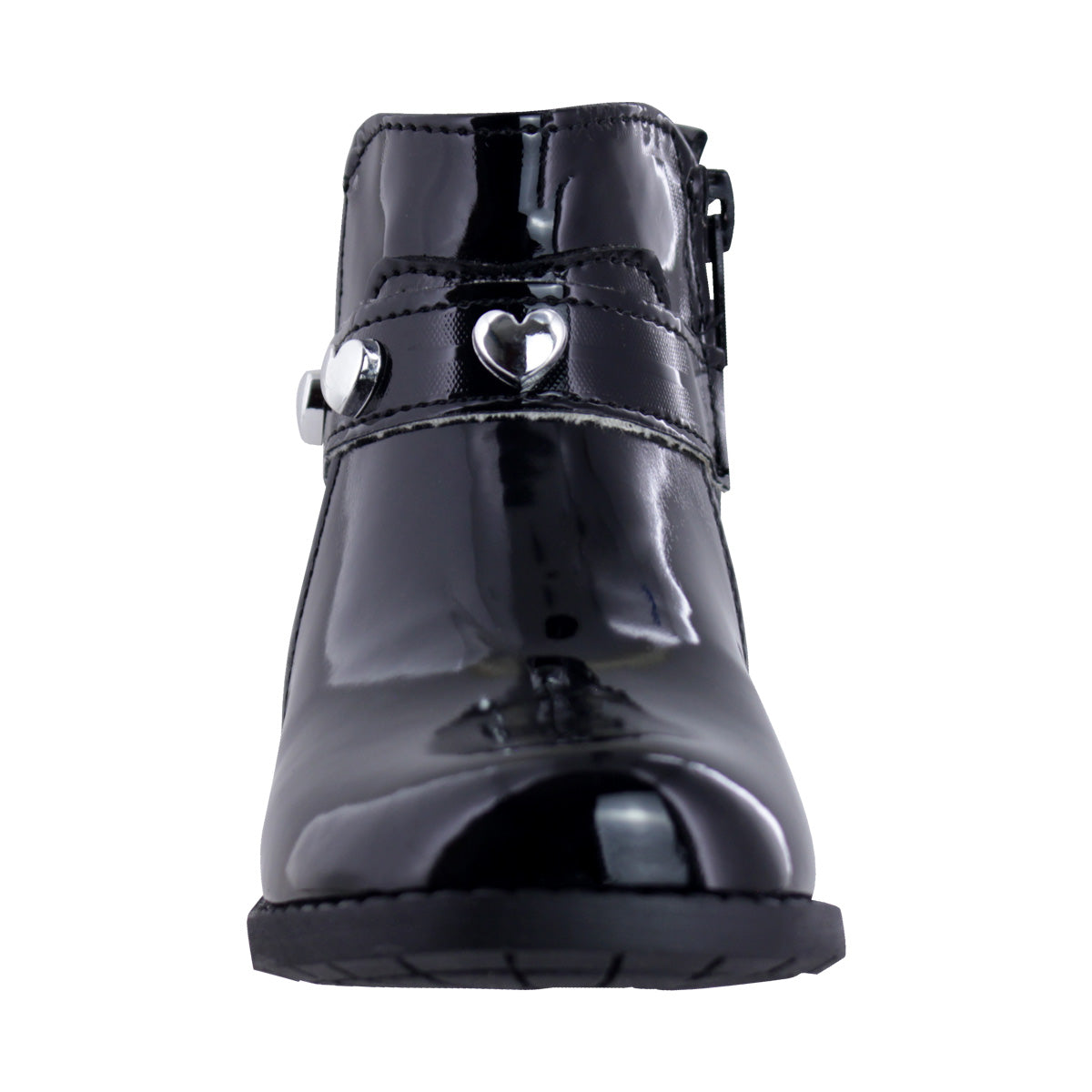 Botín Niña 7428 Charol Negro