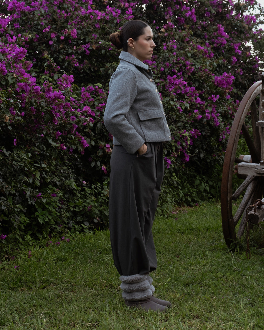 Botín Niña 7621 Gris
