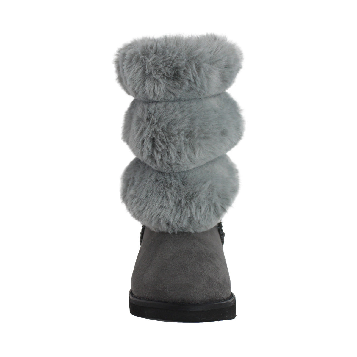 Bota Niña 7621 Gris con Peluche