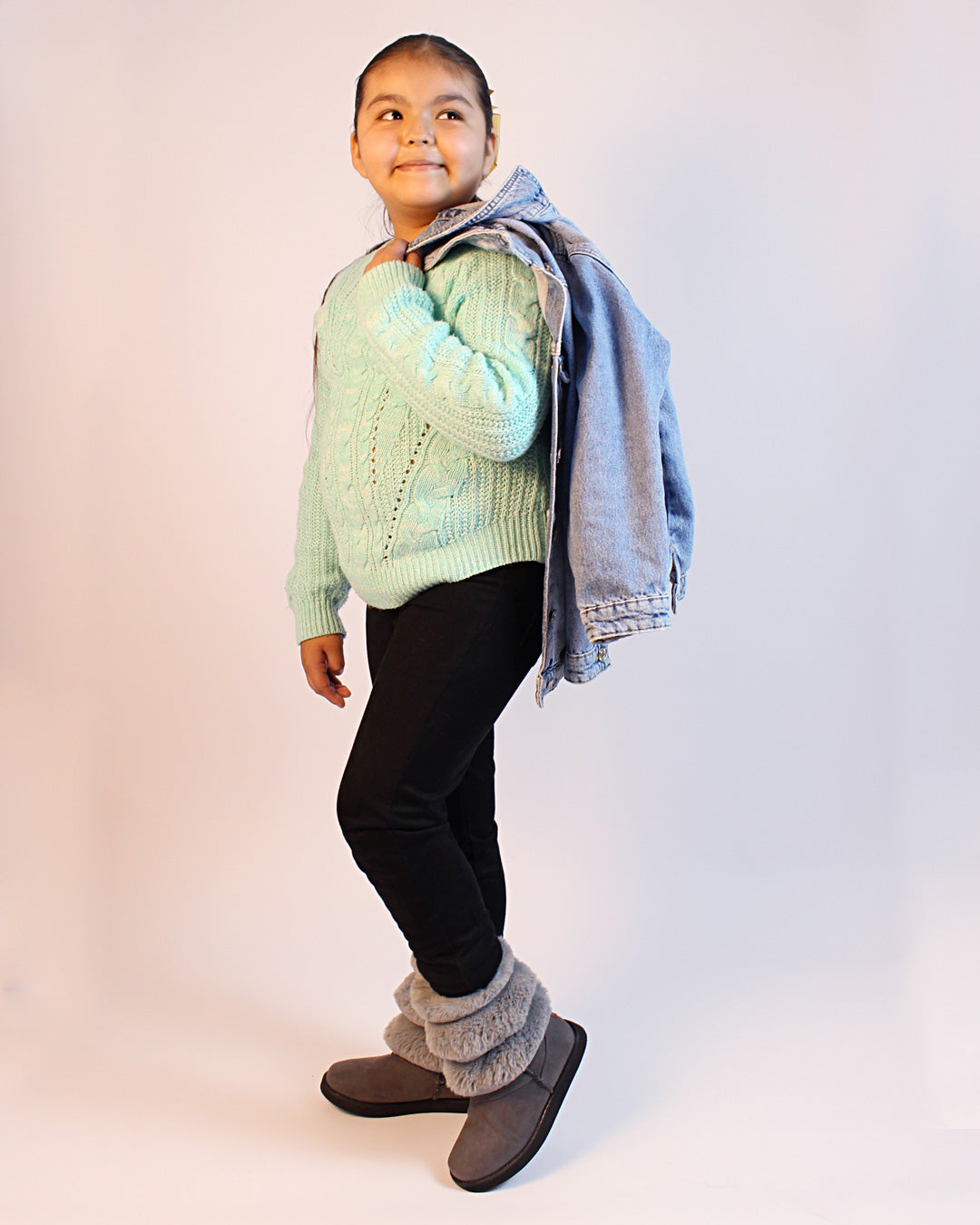 Botín Niña 7621 Gris