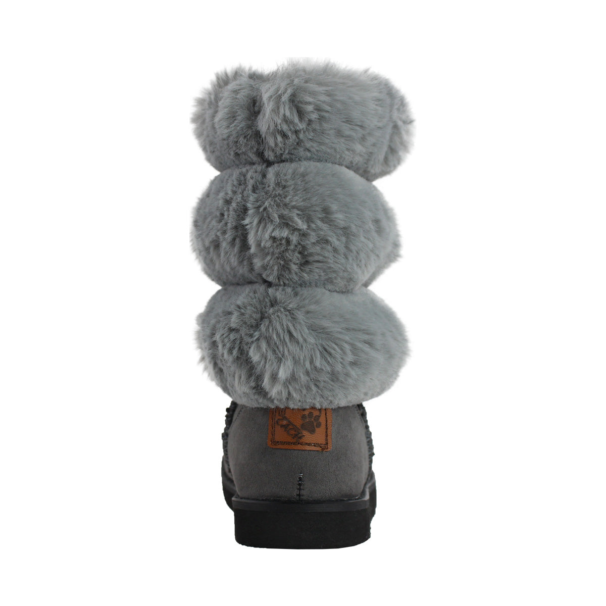 Bota Niña 7621 Gris con Peluche