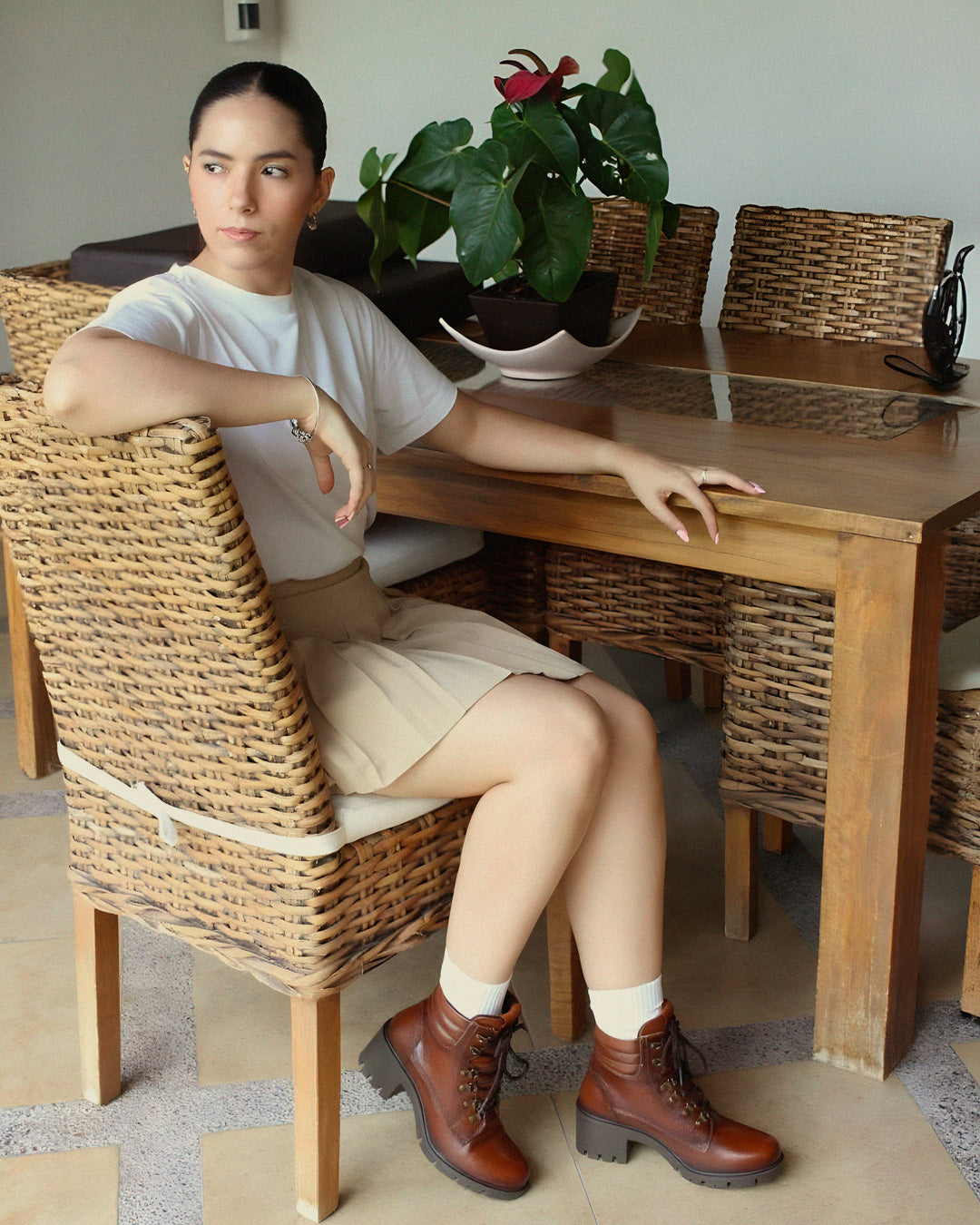 Botín 81304 Piel Davina Shedron