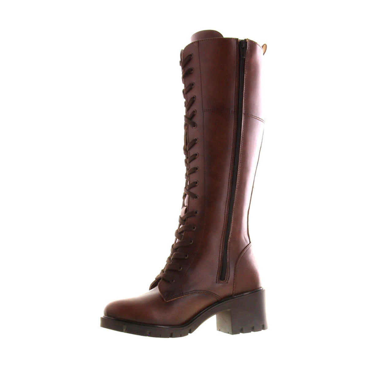 Bota Alta 85110 Davina Café Claro