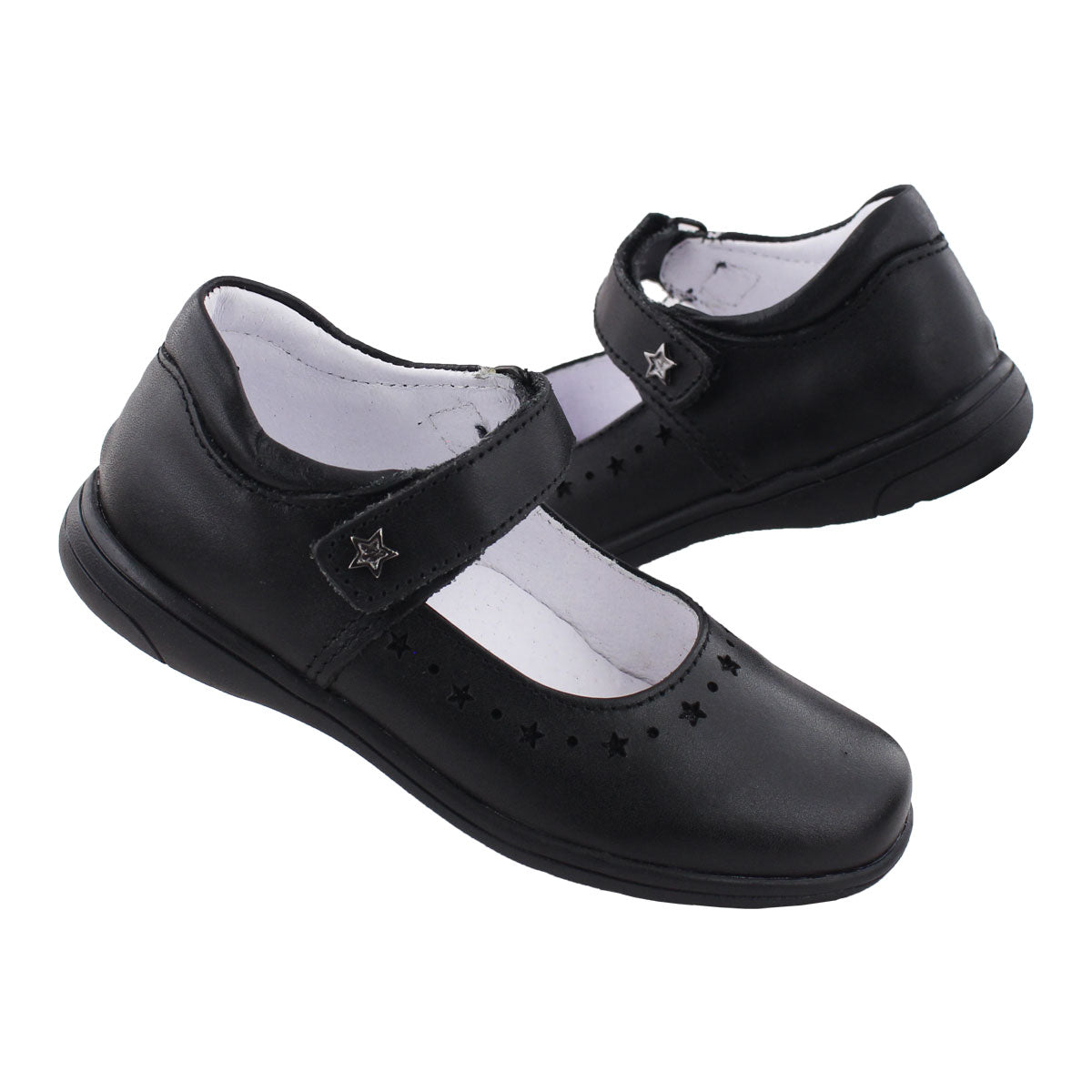 Escolar Niña 9131 Piel Negra