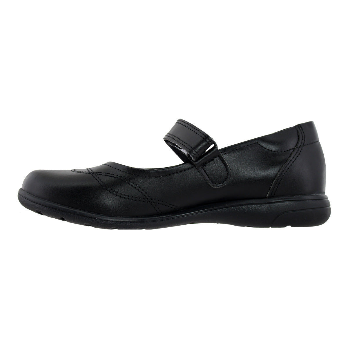 Escolar Niña 9252 Piel Negro