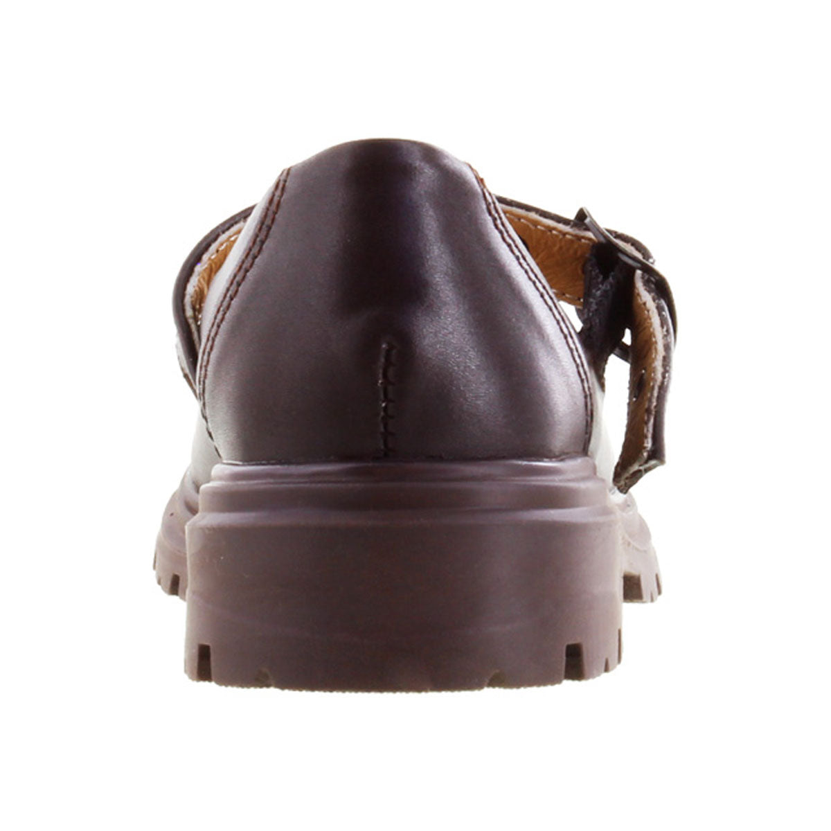 Zapato Escolar Niña 9260 Piel Café