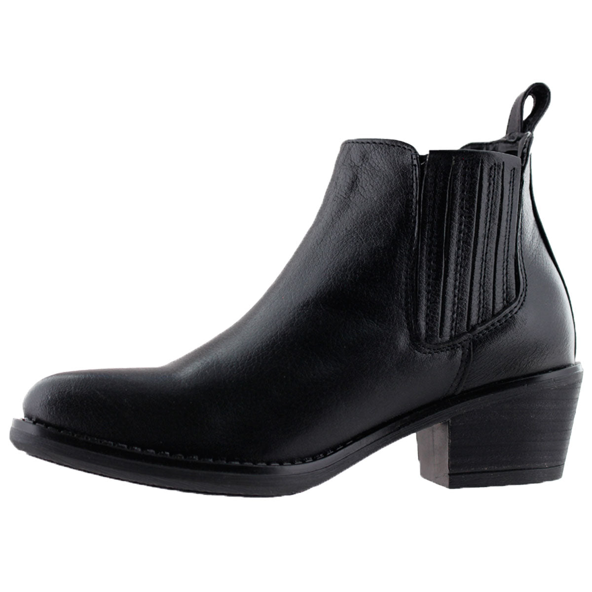 Botín Vaquero Dama 96000 Davina Piel Negro