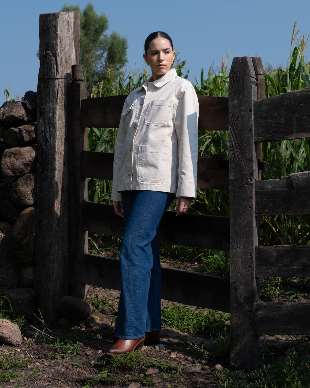 Botín Vaquero 96000 Davina Piel Café