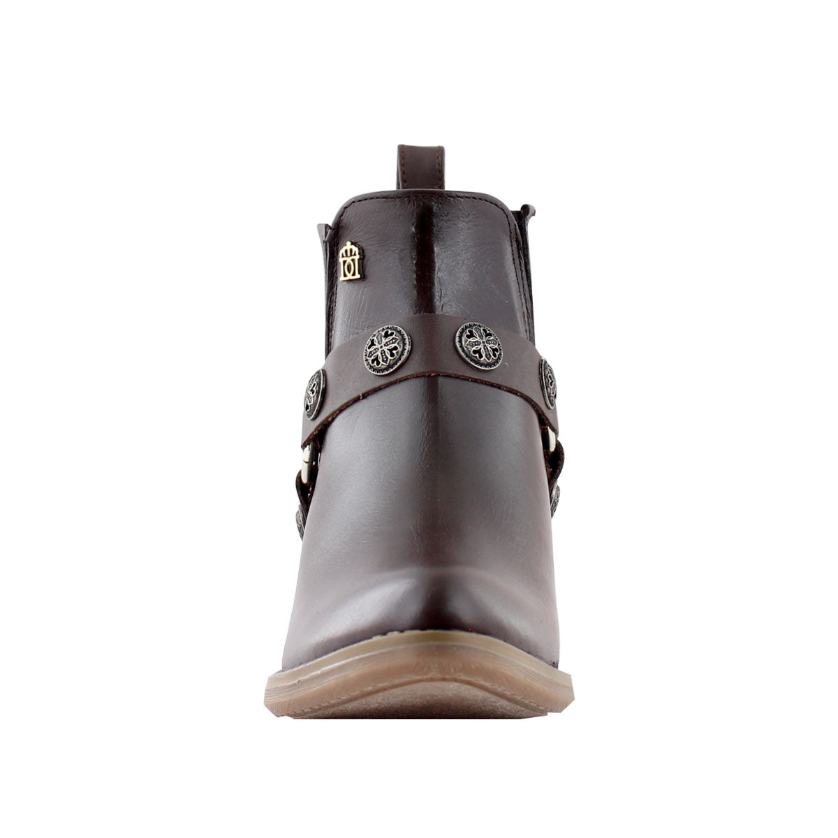 Botín Dama 96001 Davina Piel Café